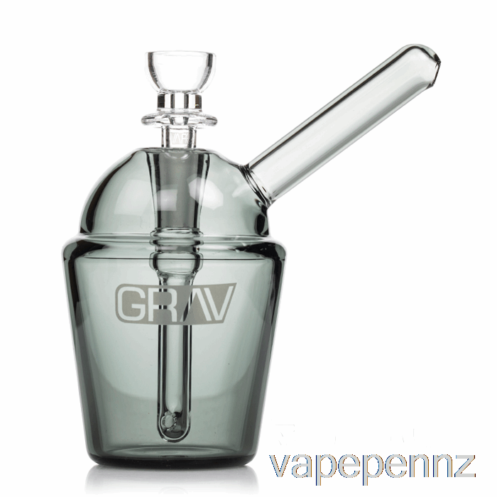 GRAV Slush Cup Pocket Bubbler Smoke Grey VAPE NZ